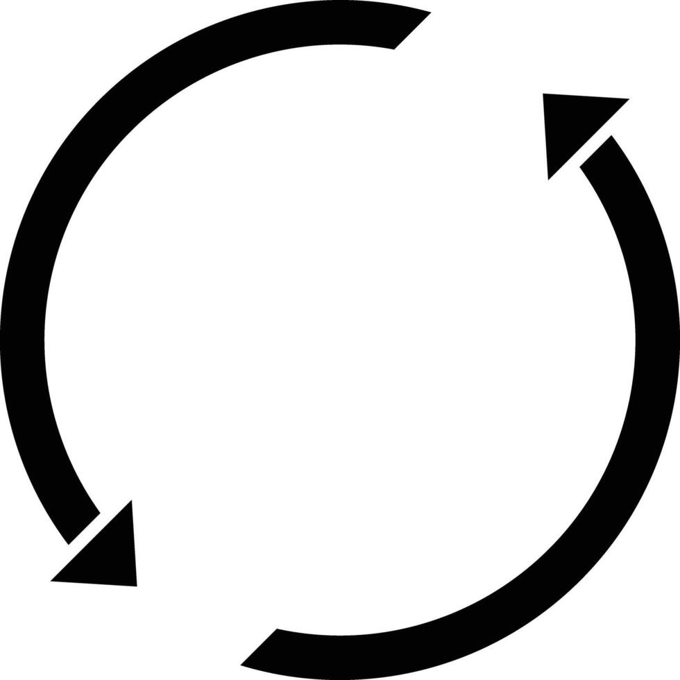 Syncing Line Icon vector