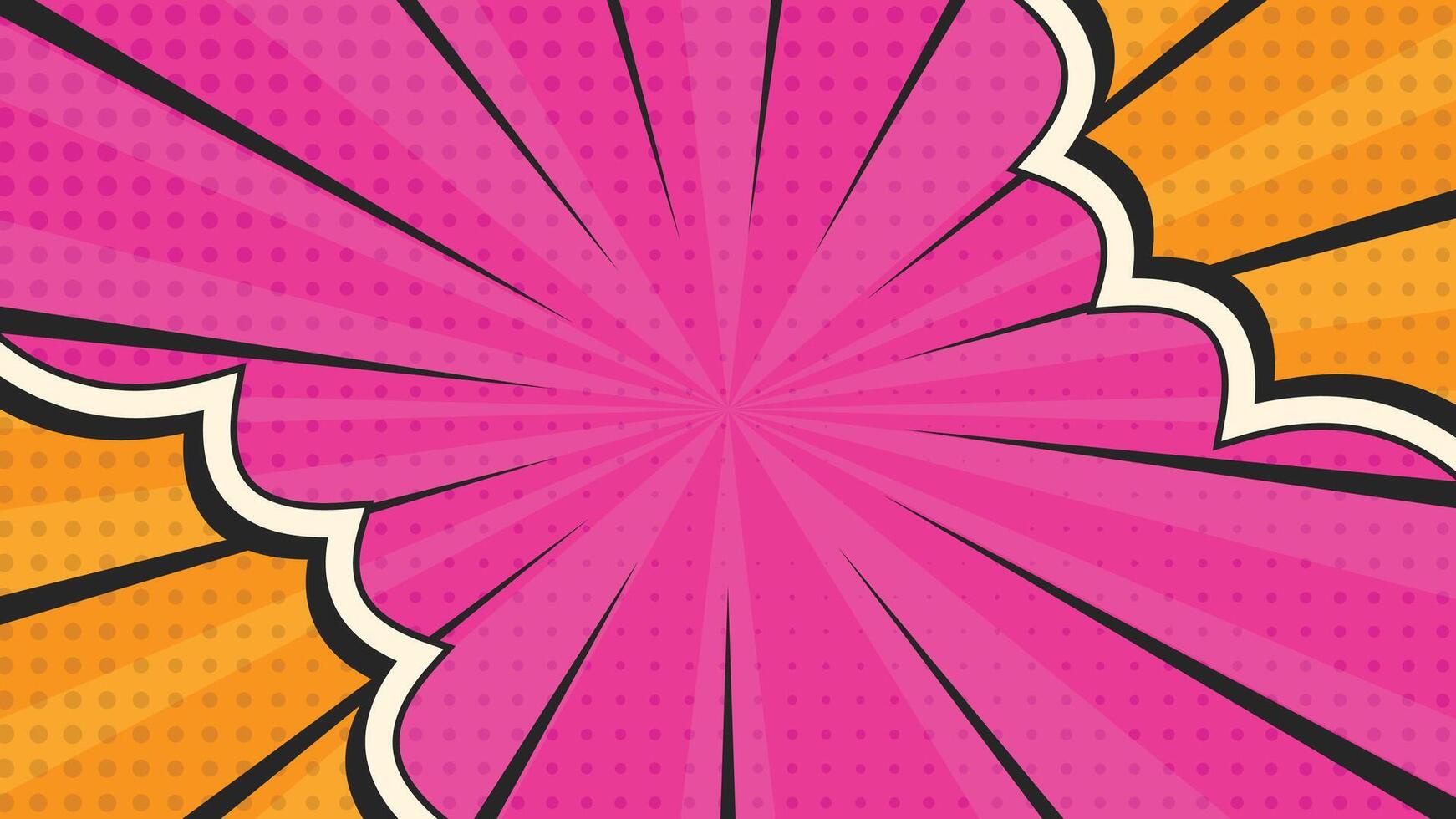 Retro Comic Effect Background vector