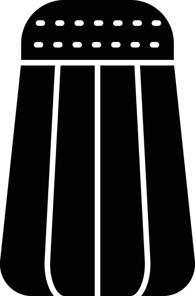 Salt Glyph Icon Design vector