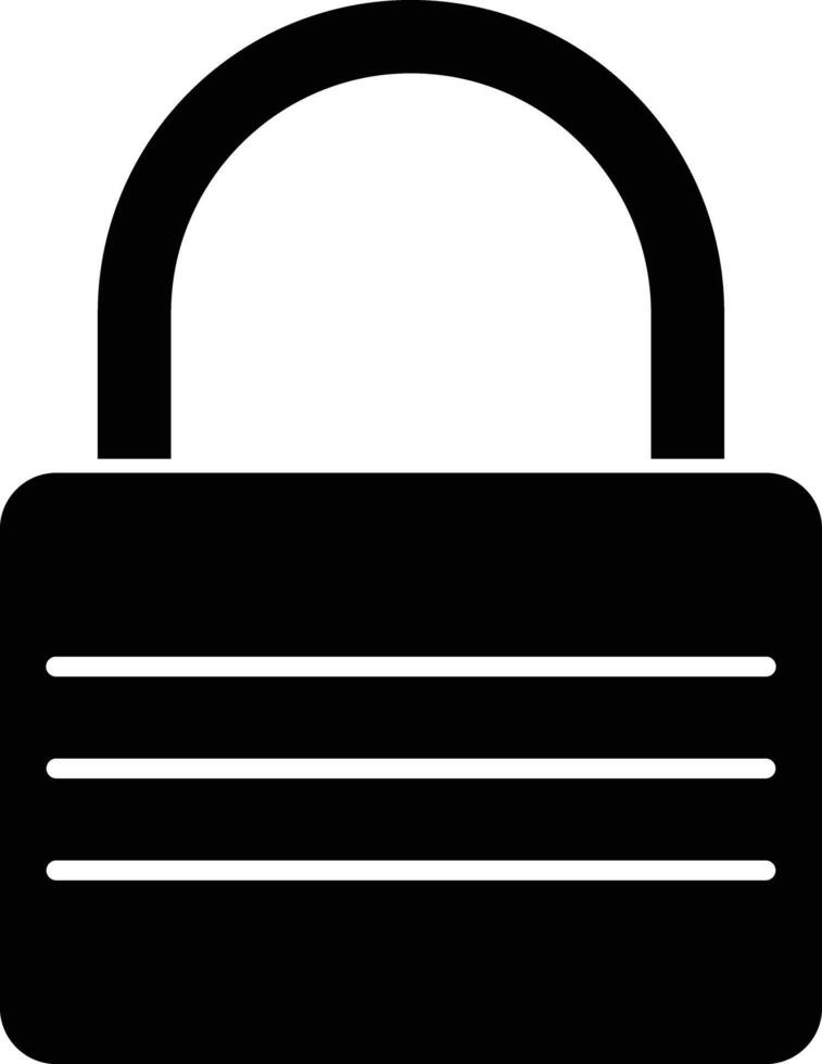 Ssl Glyph Icon Design vector