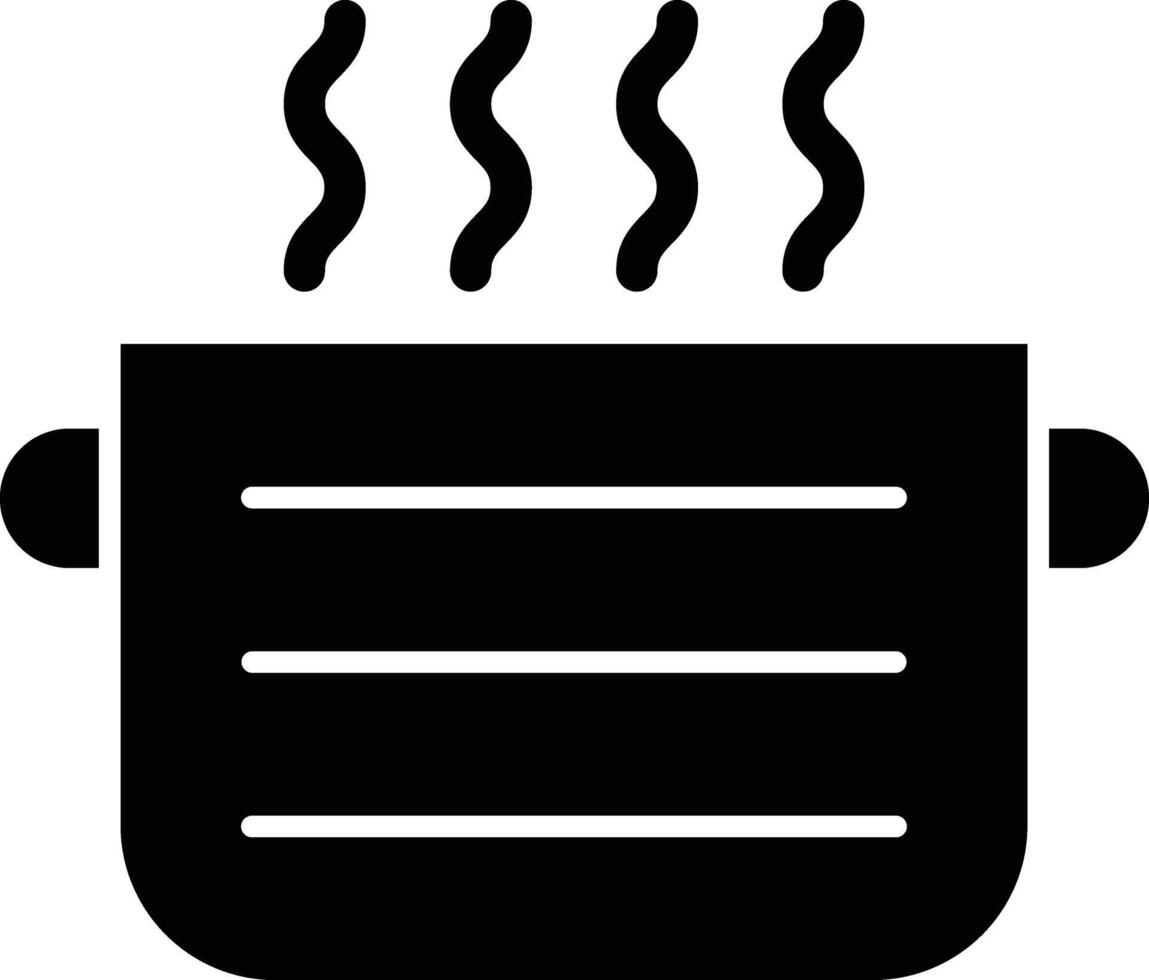 Cooking Glyph Icon Design vector