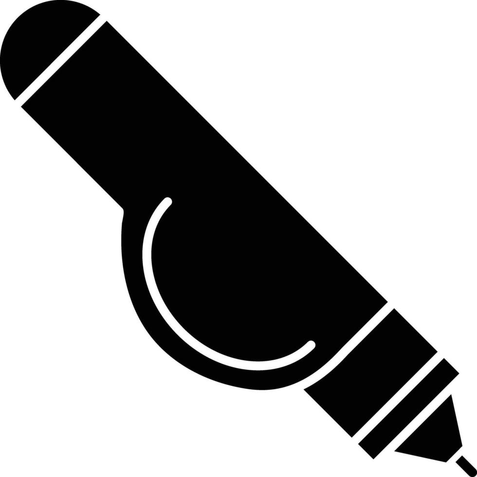 Corrector Line Icon vector