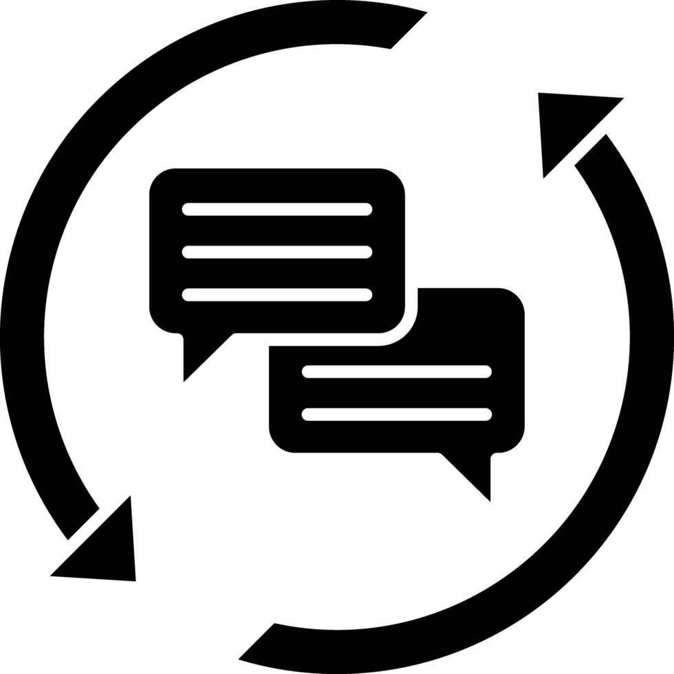 Communication Line Icon vector