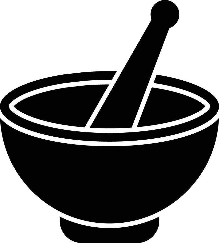 Apothecary Glyph Icon Design vector