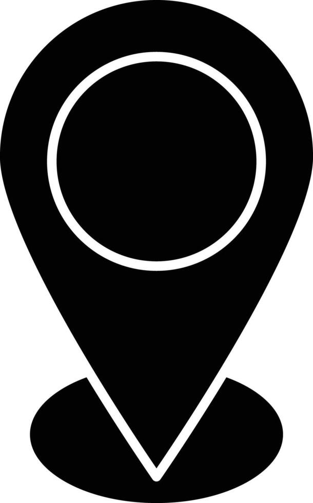 Location Line Icon vector