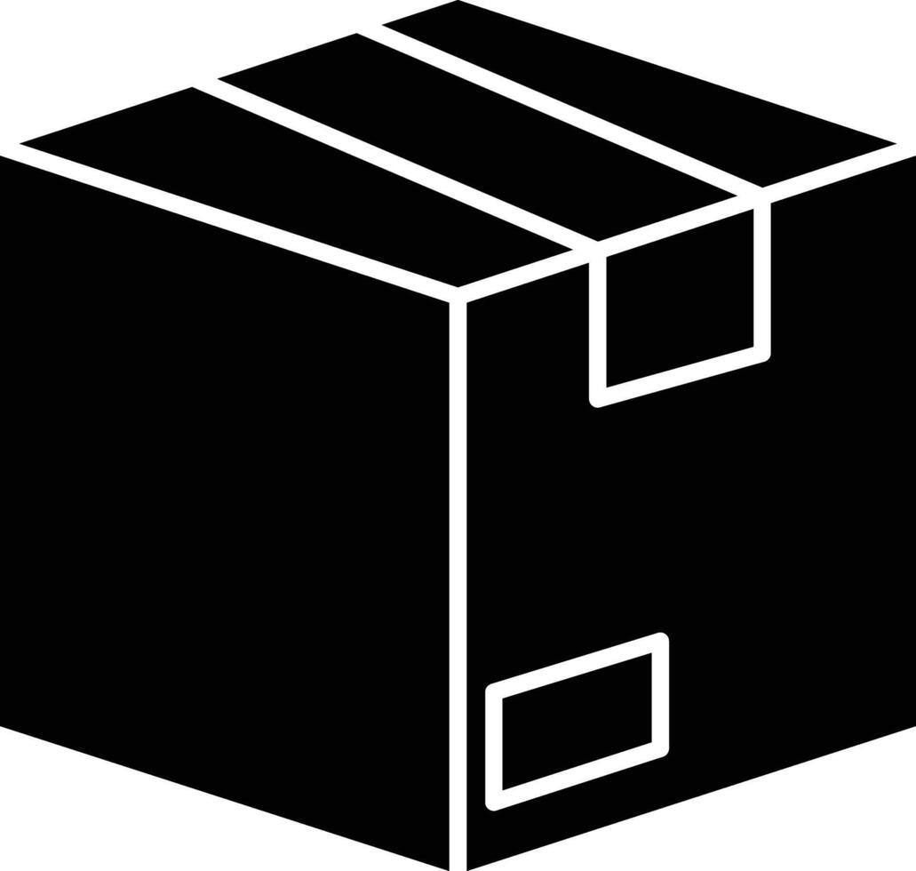 Parcel Line Icon vector