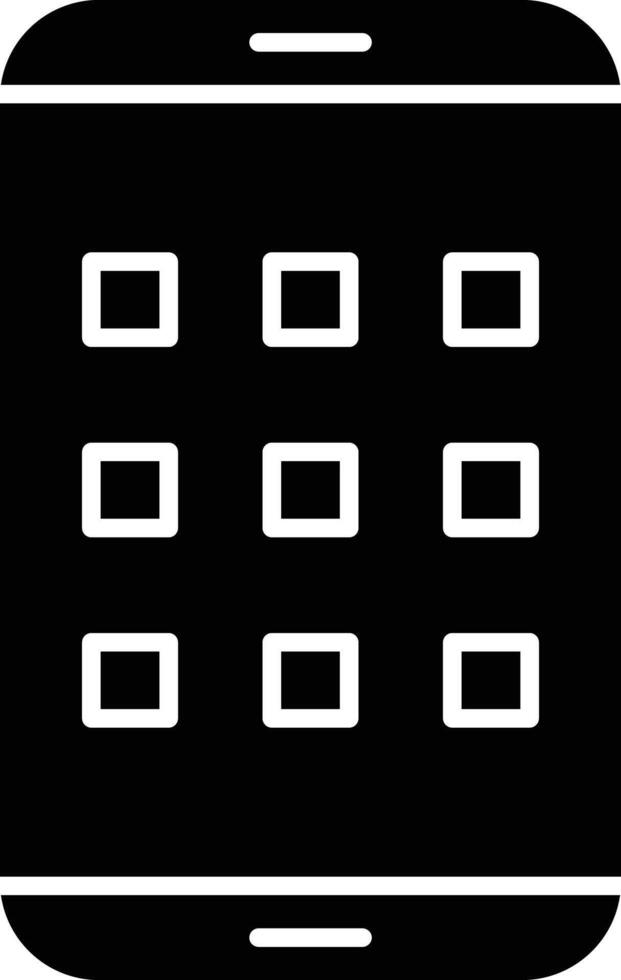 Smartphone Line Icon vector