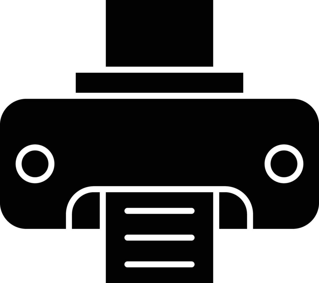 Printer Line Icon vector