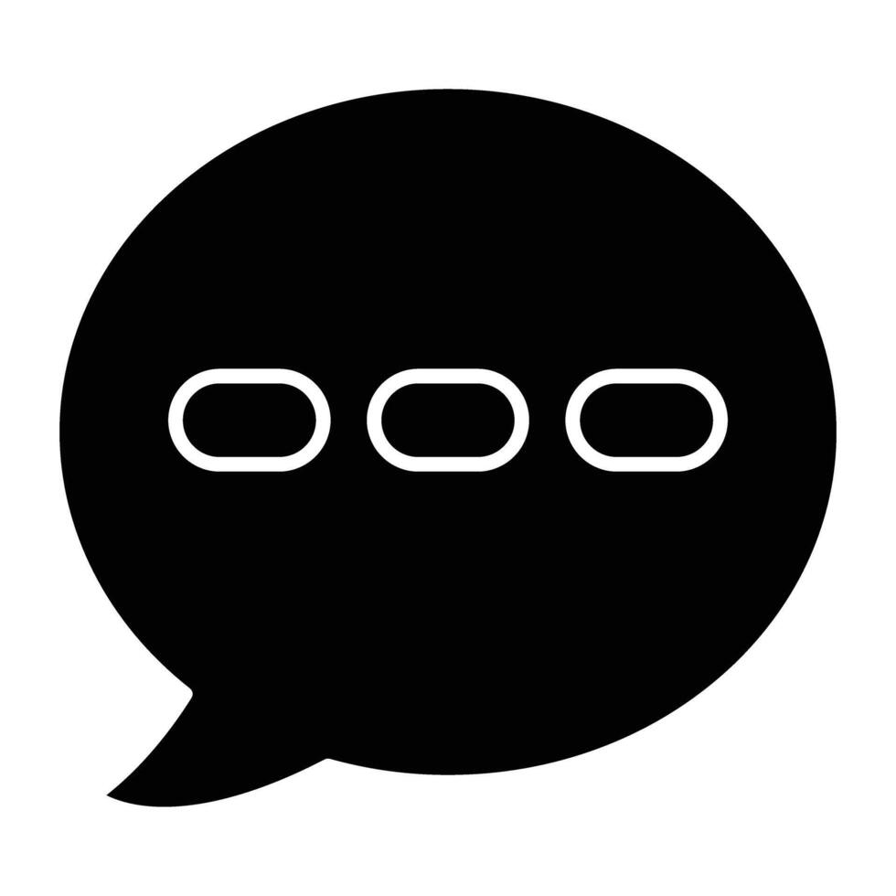 Typing Line Icon vector