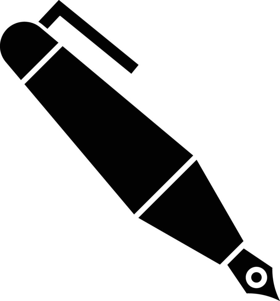 Pen Line Icon vector
