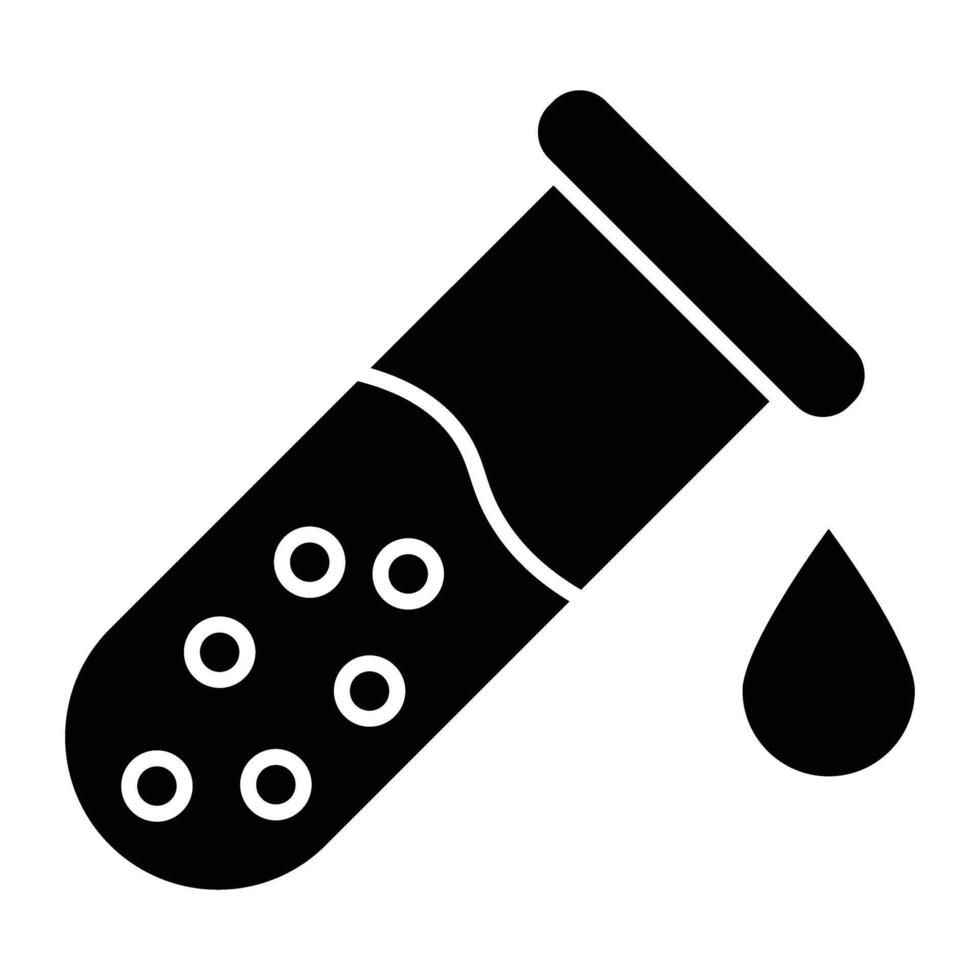 Sample Glyph Icon Design vector