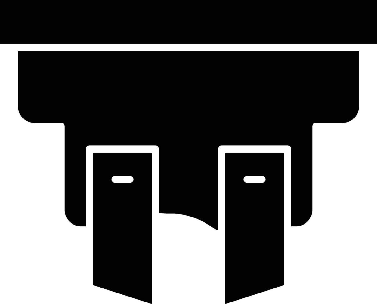 Fuse Glyph Icon Design vector