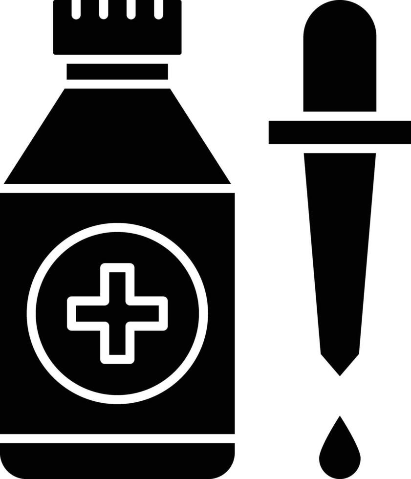 Dose Glyph Icon Design vector
