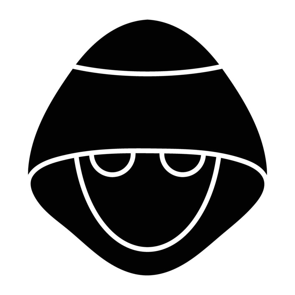 spy Glyph Icon Design vector
