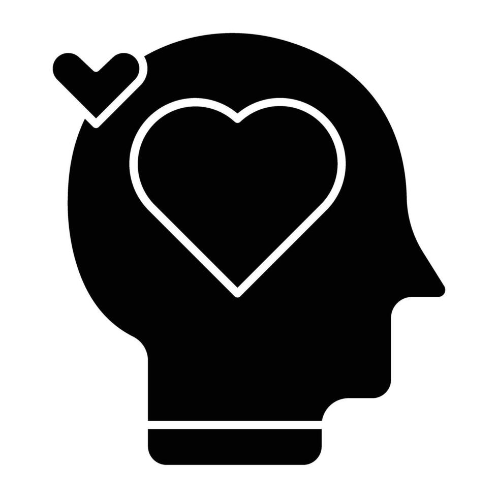Wellbeing Glyph Icon Design vector