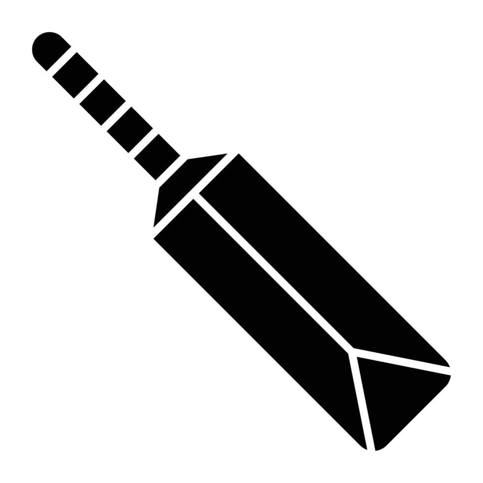 Bat Sign Glyph Icon Design vector