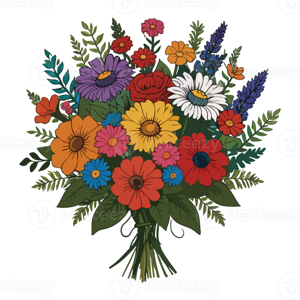 flower bouquet illustration design imageflower bouquet illustration design image png