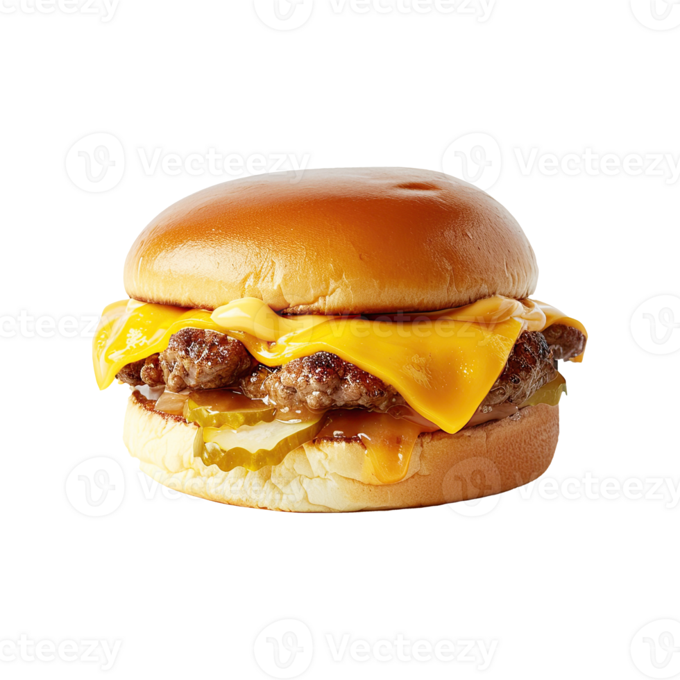 Hamburger on transparent background. 46380867 PNG