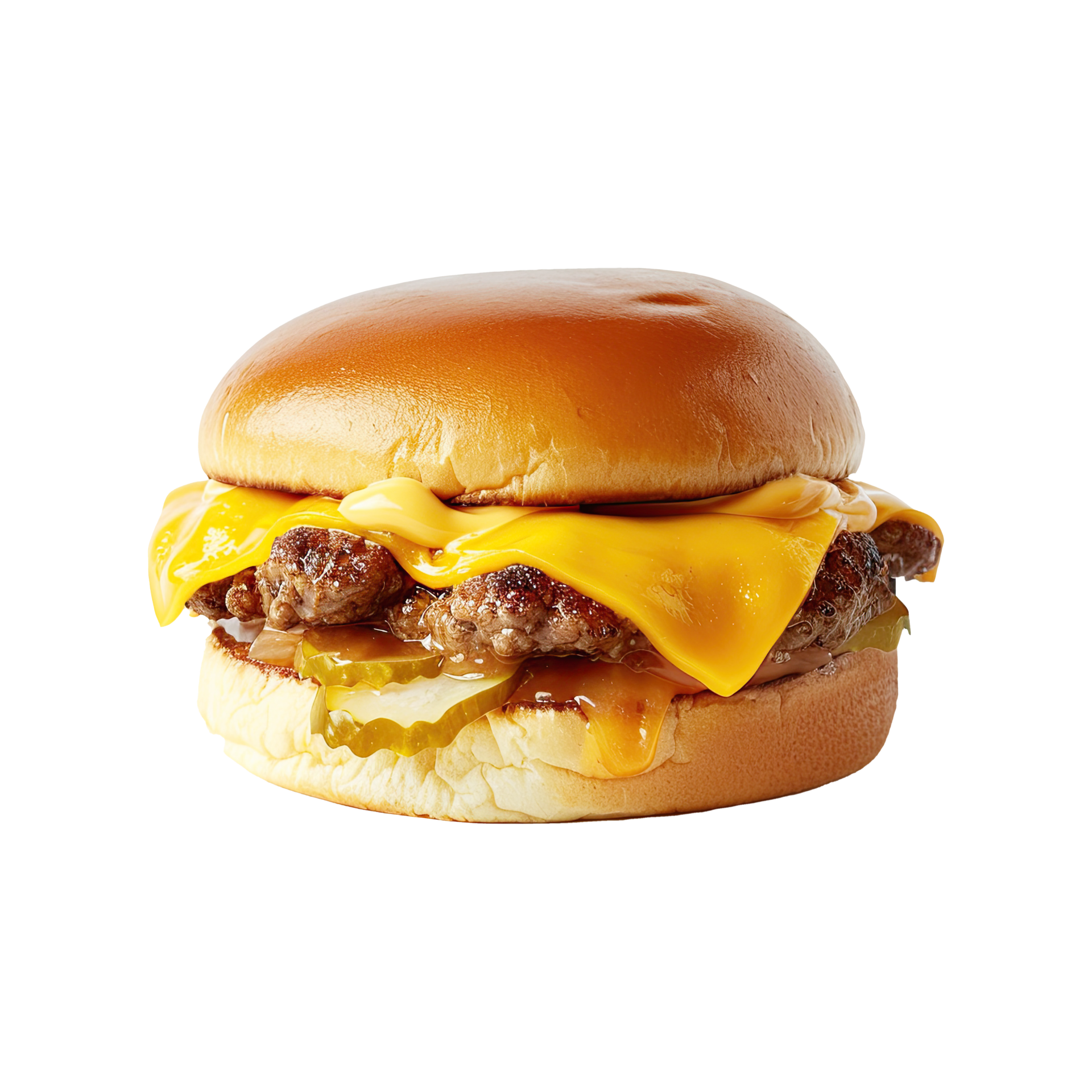 Hamburger on transparent background. 46380867 PNG