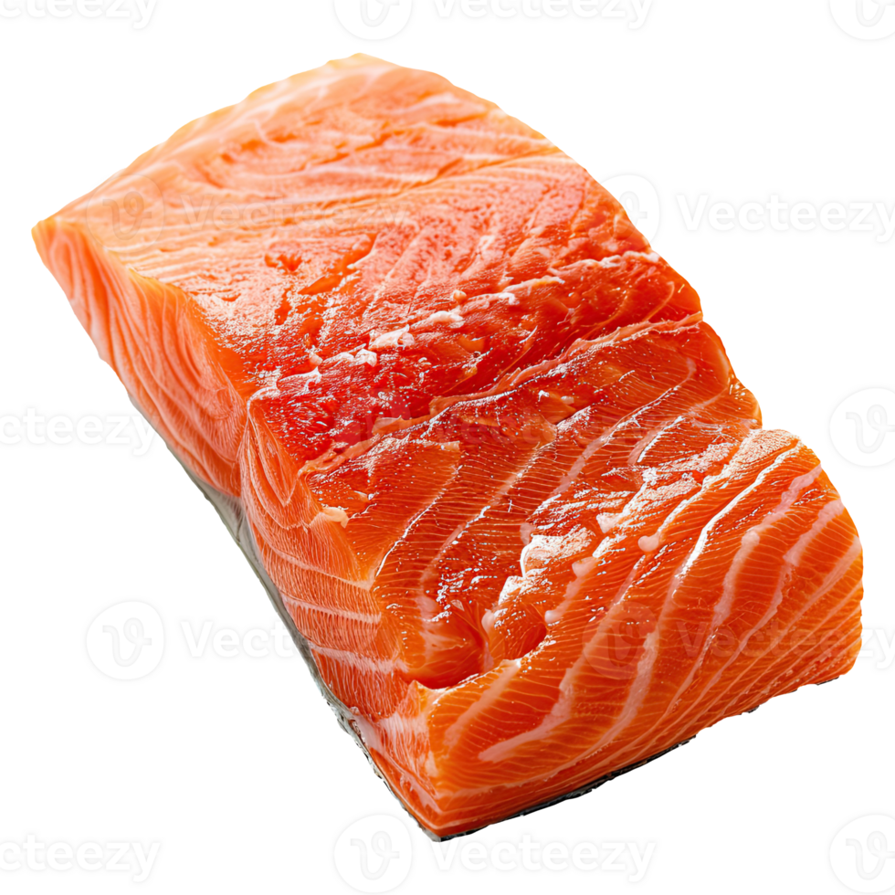 Set of raw salmon. Salmon on transparent background. png