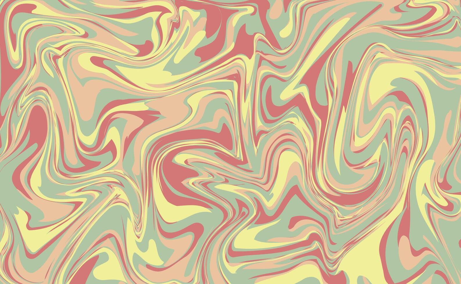 Abstract background with colorful waves. Trendy illustration in style color. vector