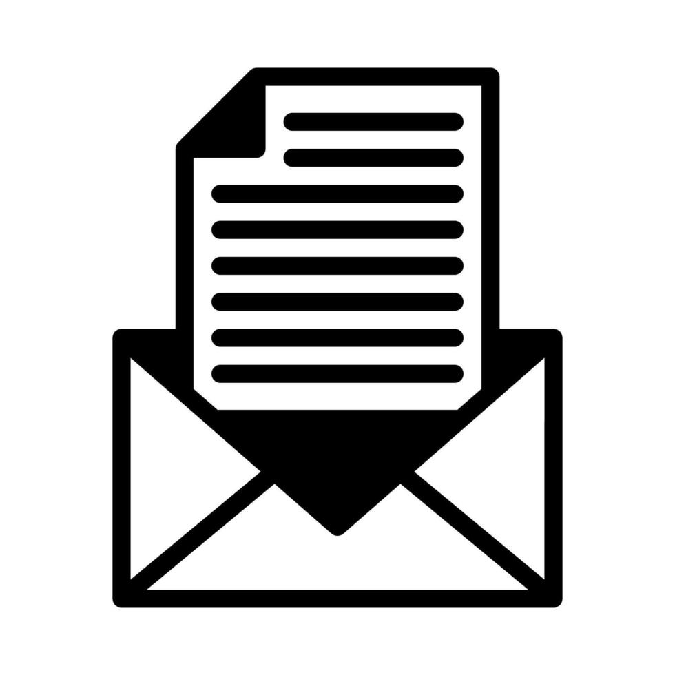 message icon or logo illustration outline black style vector