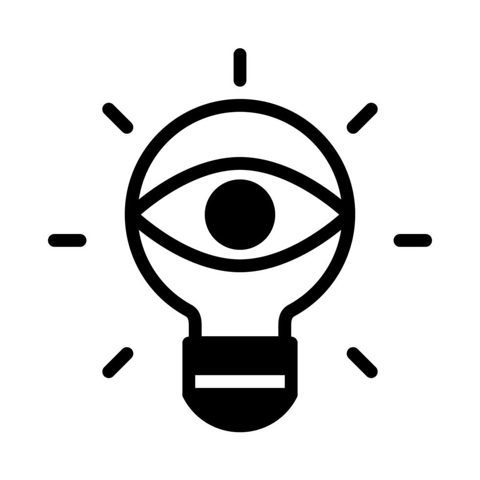 Solution icon or logo illustration outline black style vector