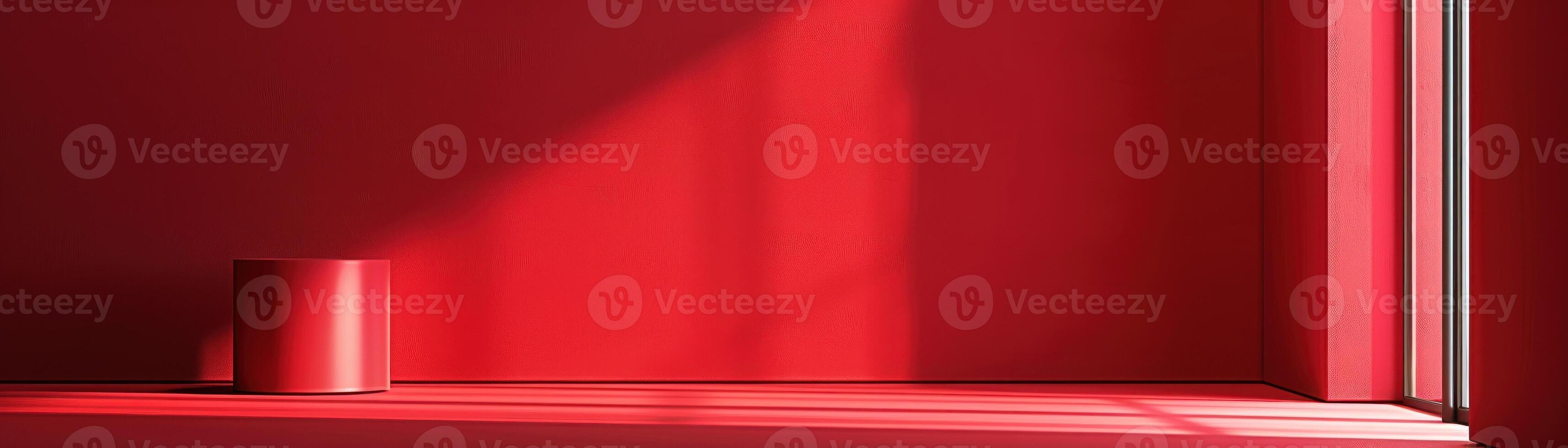 A solid crimson background that offers a bold and dynamic canvas for highlighting products or objects in the foreground. The deep crimson color adds a sense of passion and intensity, making it ideal photo