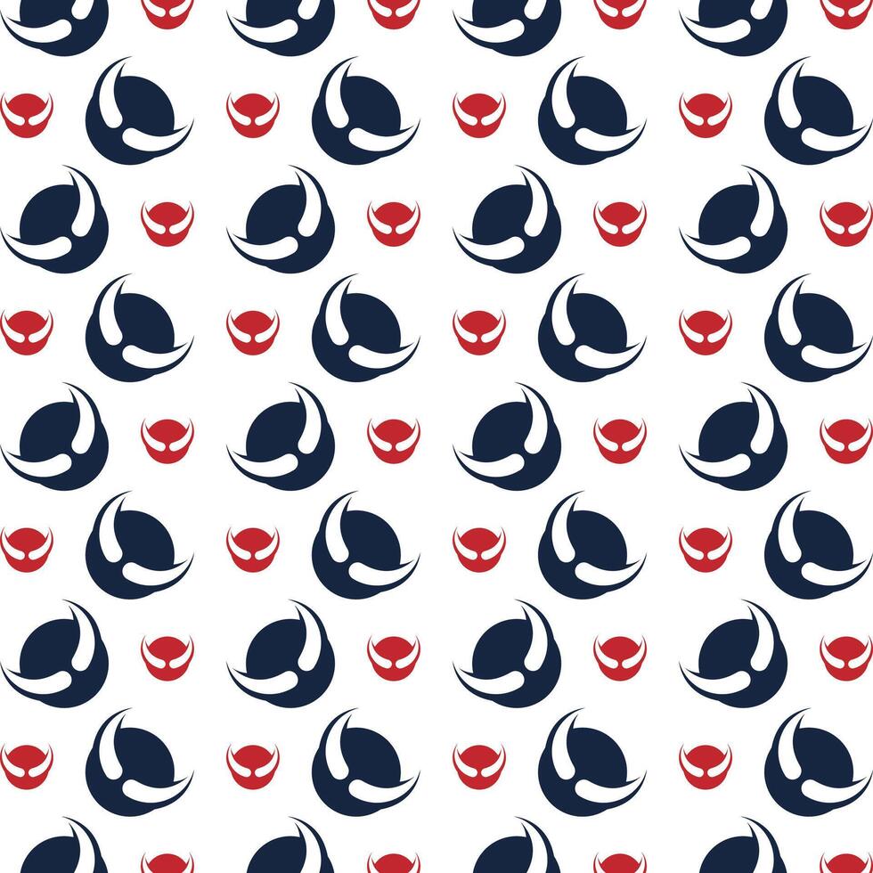 Evil Eye favored trendy multicolor repeating illustration design vector