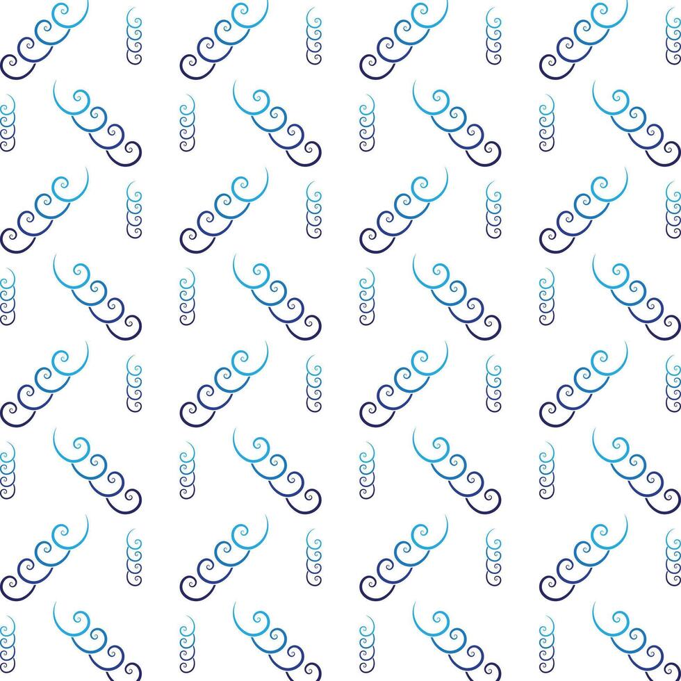 Roll adaptable trendy multicolor repeating illustration design vector