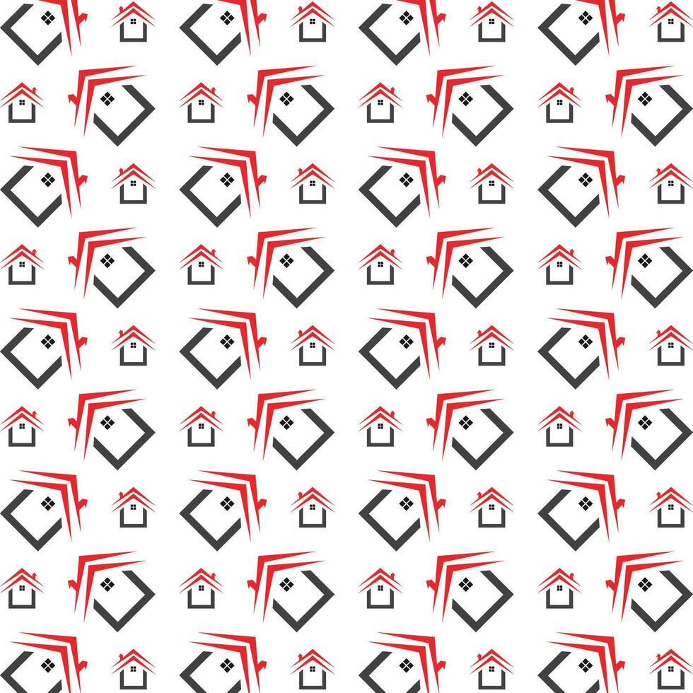 Home sly trendy multicolor repeating pattern illustration background design vector