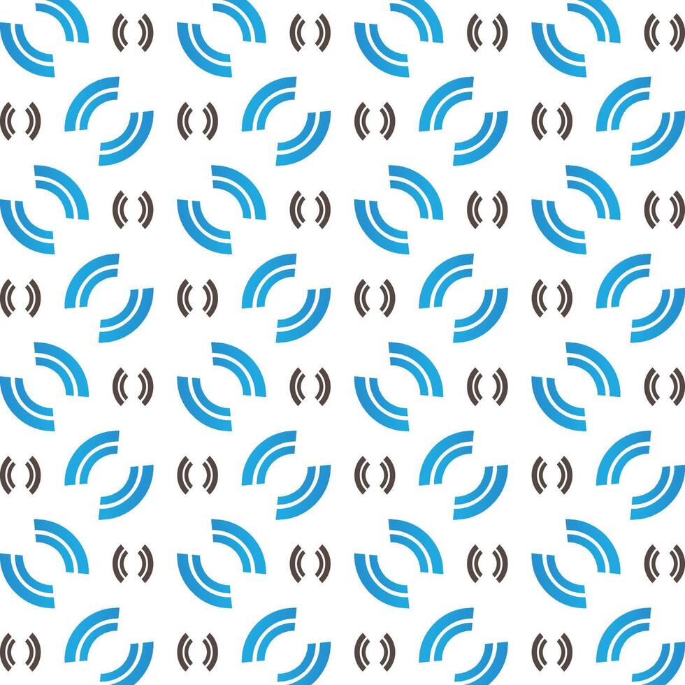 Circle athletic trendy multicolor repeating pattern illustration background design vector
