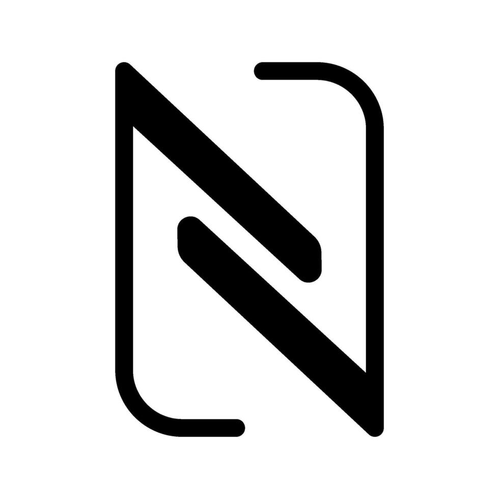 Nfc Icon Symbol Design Illustration vector
