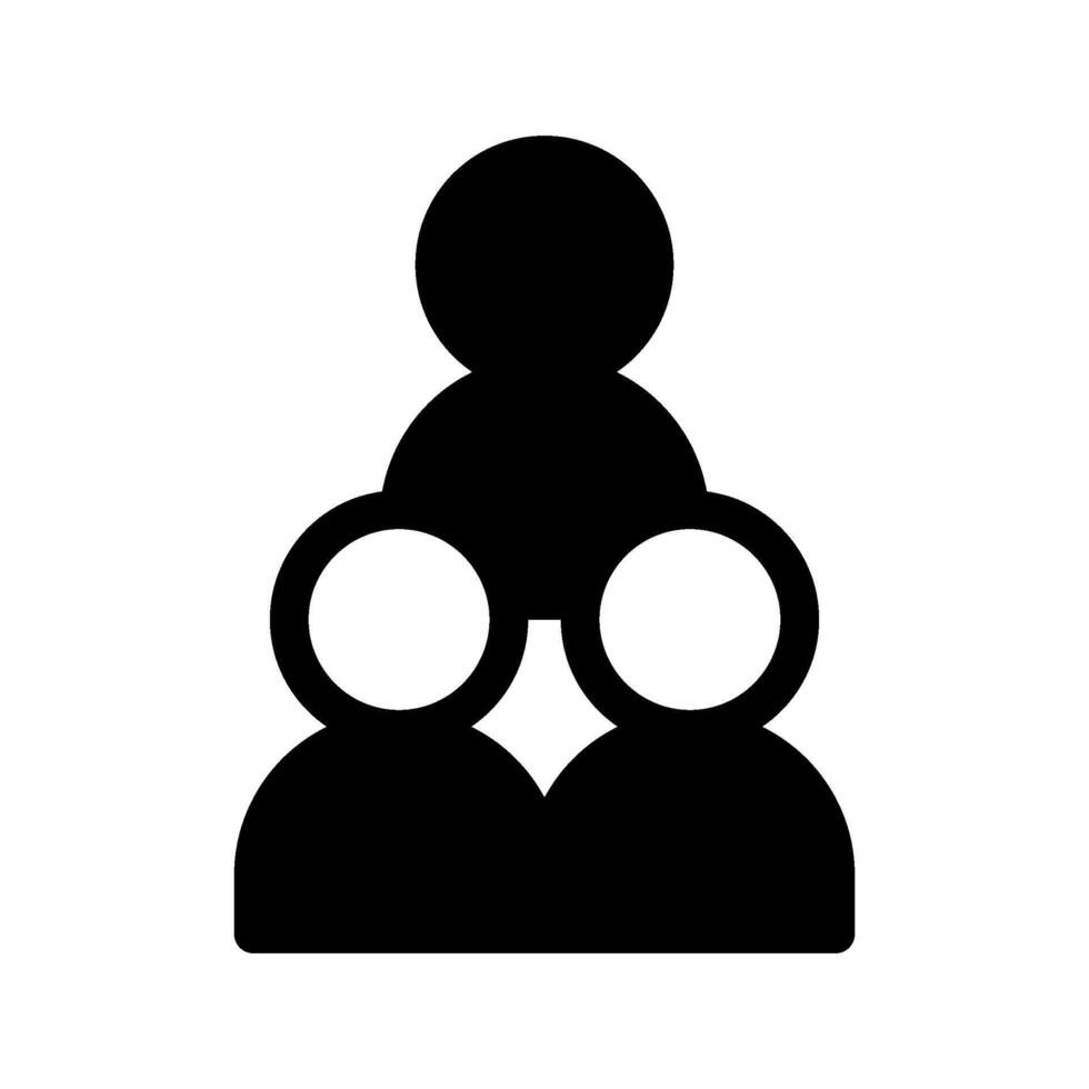 Community Icon Symbol Design Illustration vector