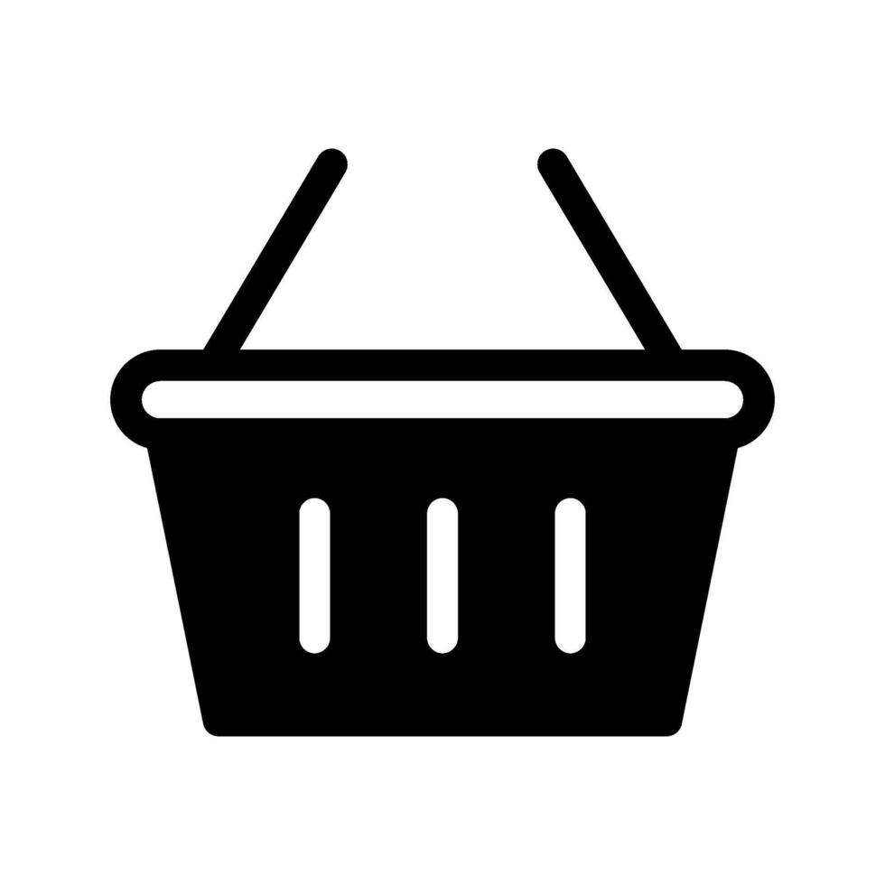 Basket Icon Symbol Design Illustration vector