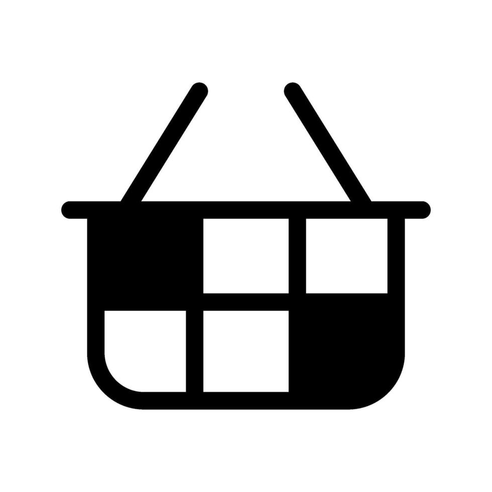 Basket Icon Symbol Design Illustration vector