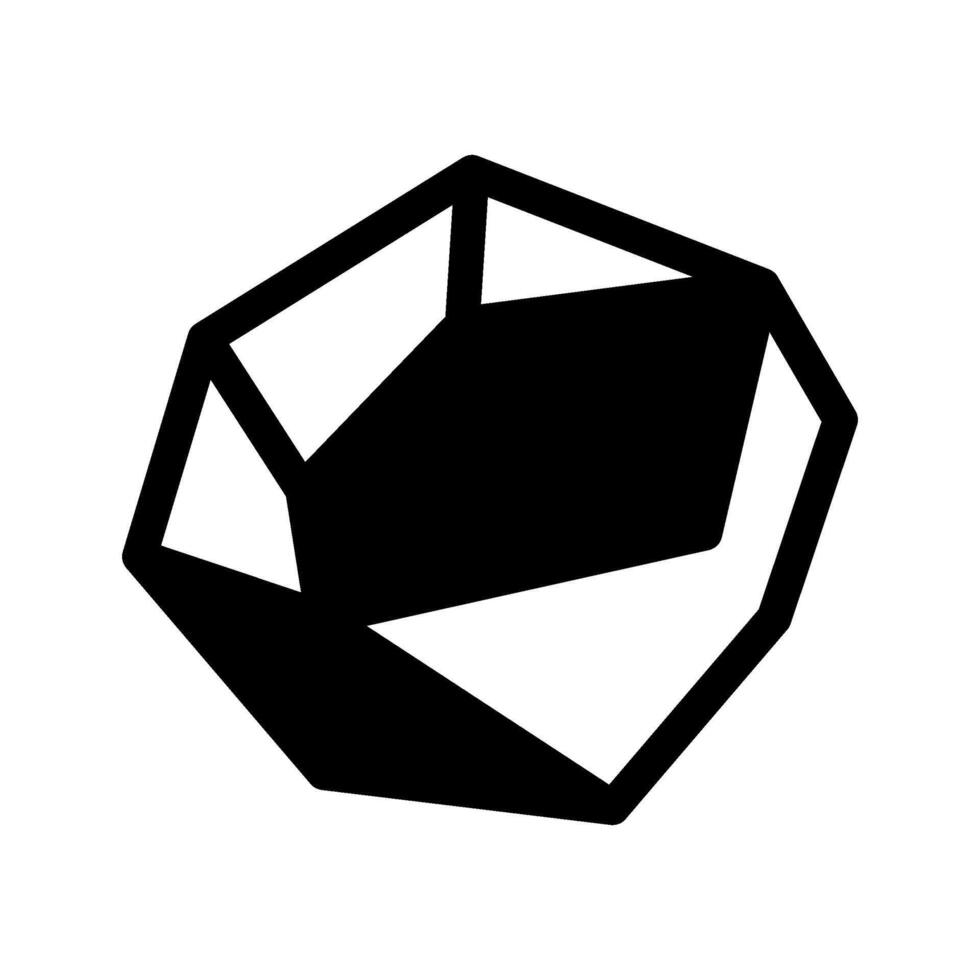 Stone Icon Symbol Design Illustration vector