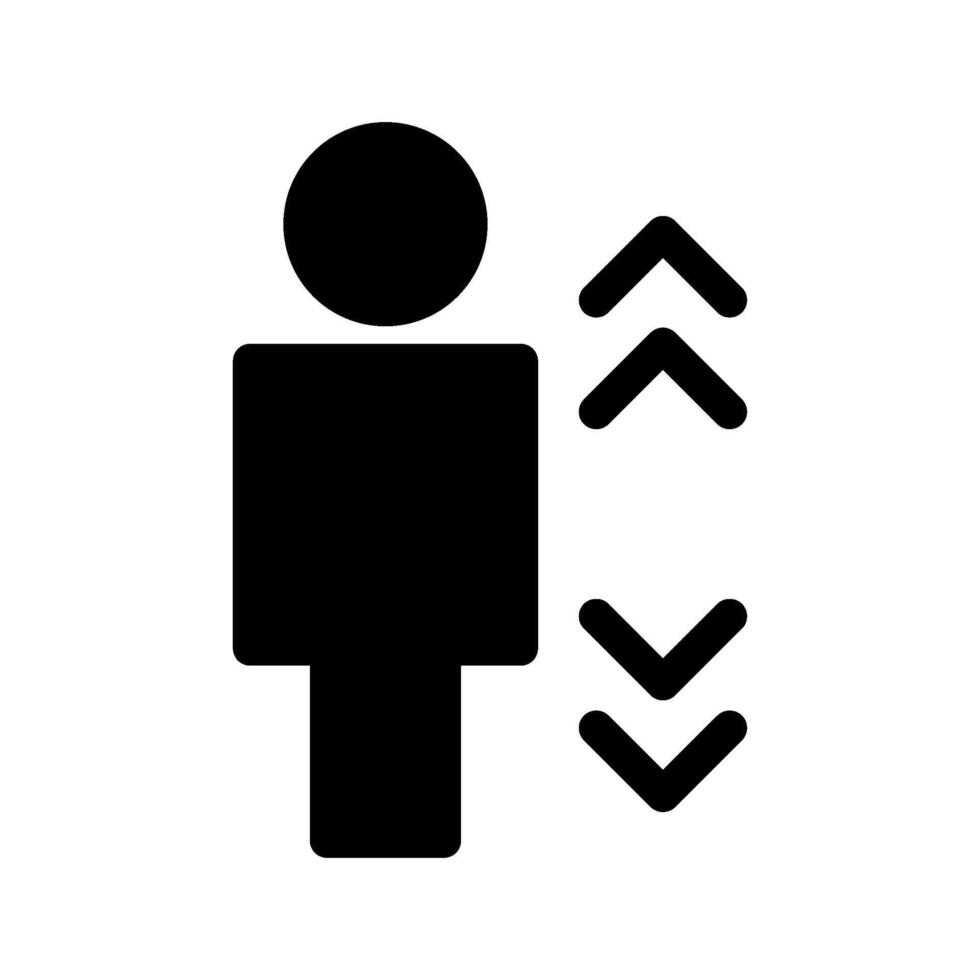 Elevator Icon Symbol Design Illustration vector