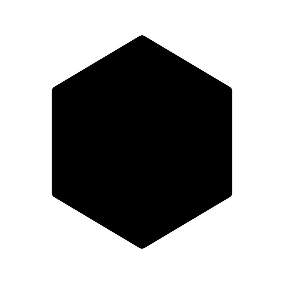 Hexagon Icon Symbol Design Illustration vector
