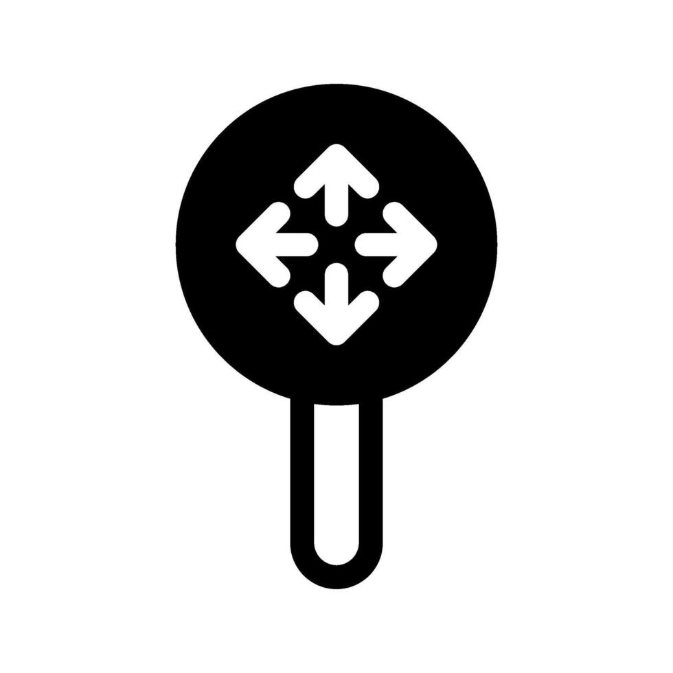 Expand Icon Symbol Design Illustration vector