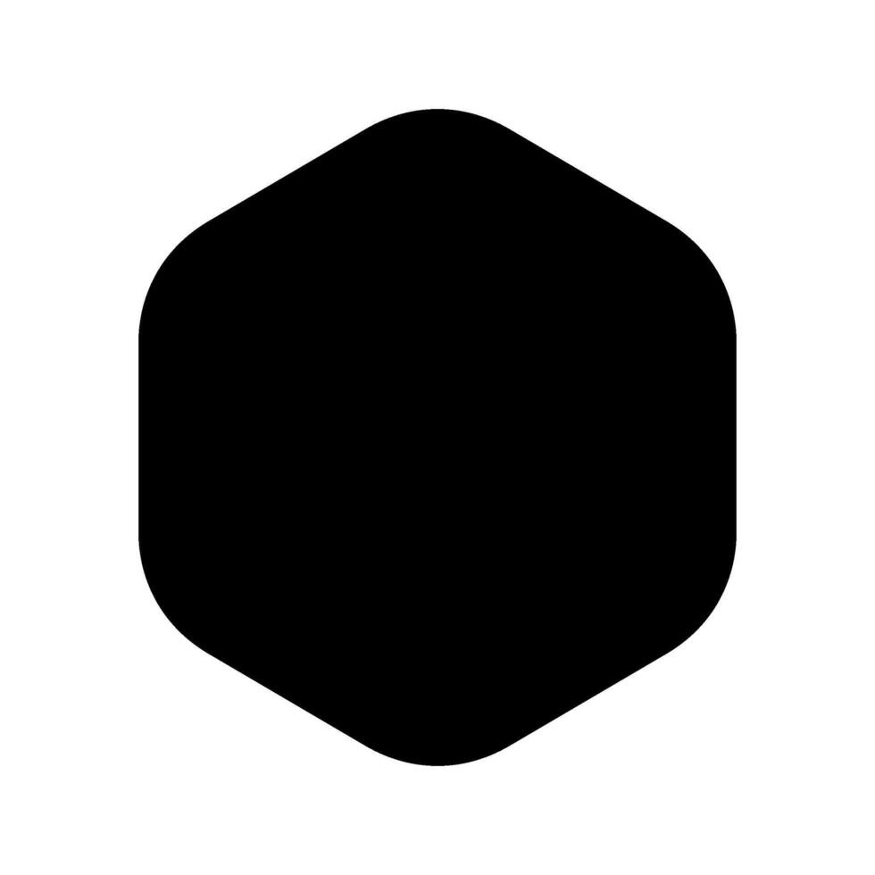 Hexagon Icon Symbol Design Illustration vector