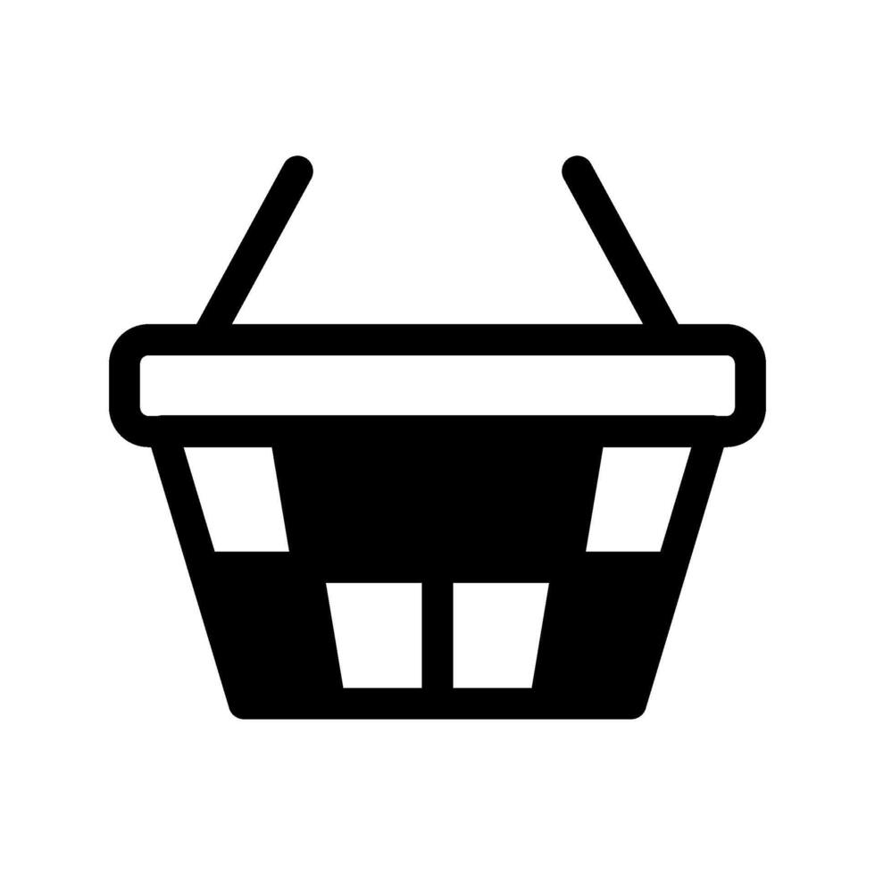 Basket Icon Symbol Design Illustration vector