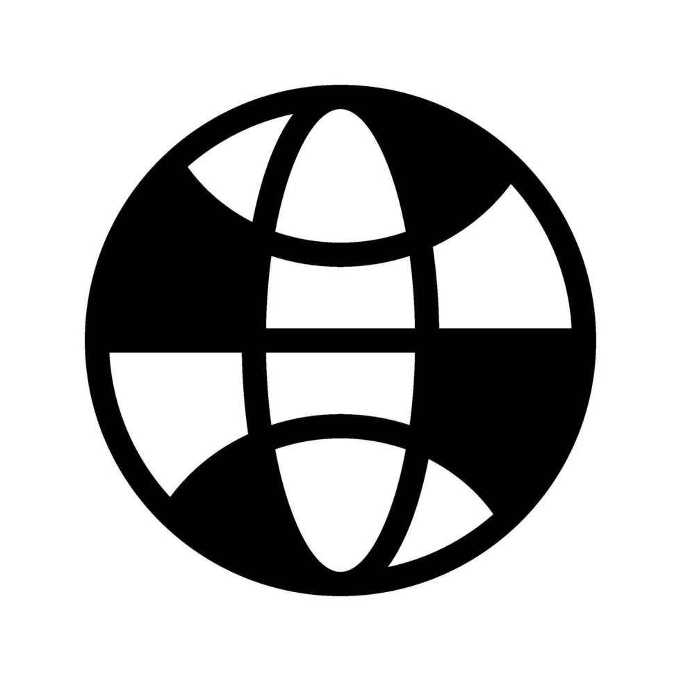 Earth Icon Symbol Design Illustration vector