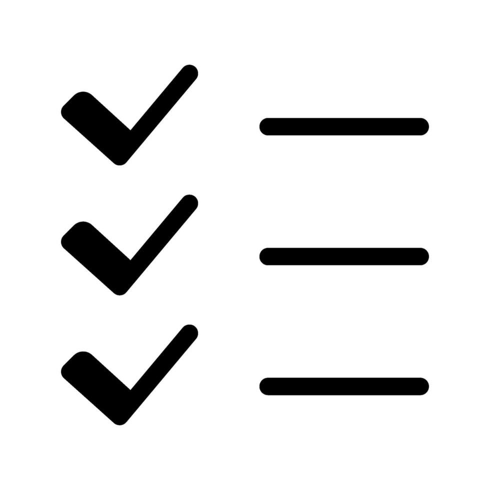 List Icon Symbol Design Illustration vector