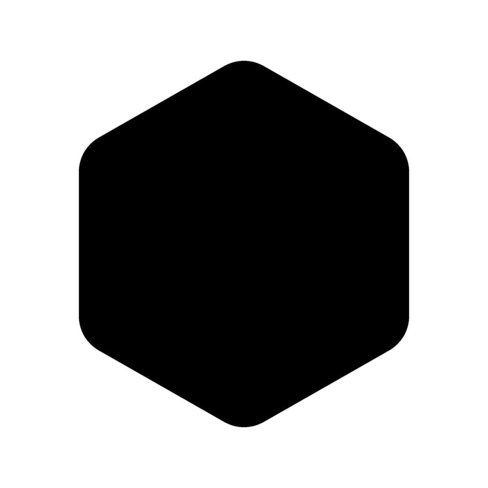 Hexagon Icon Symbol Design Illustration vector