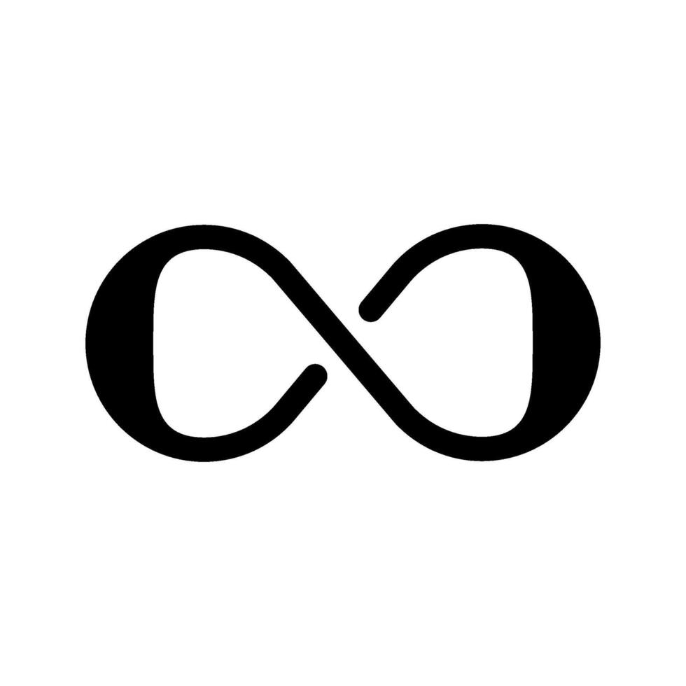 Infinity Icon Symbol Design Illustration vector