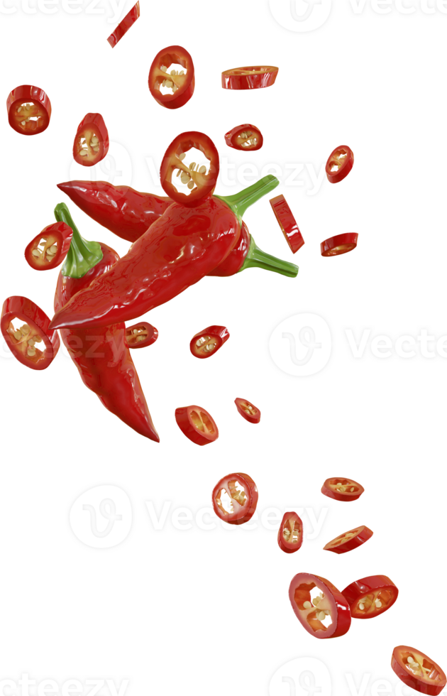 red chili slices png