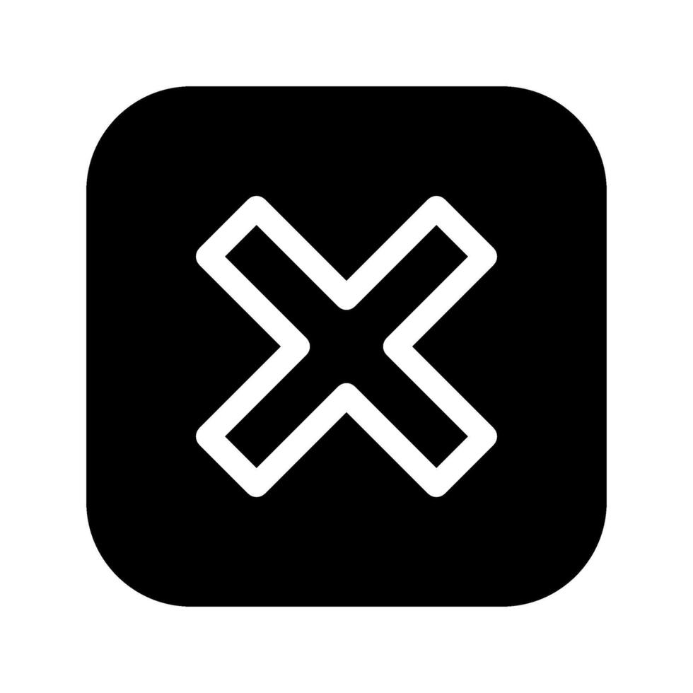 Cancel Icon Symbol Design Illustration vector