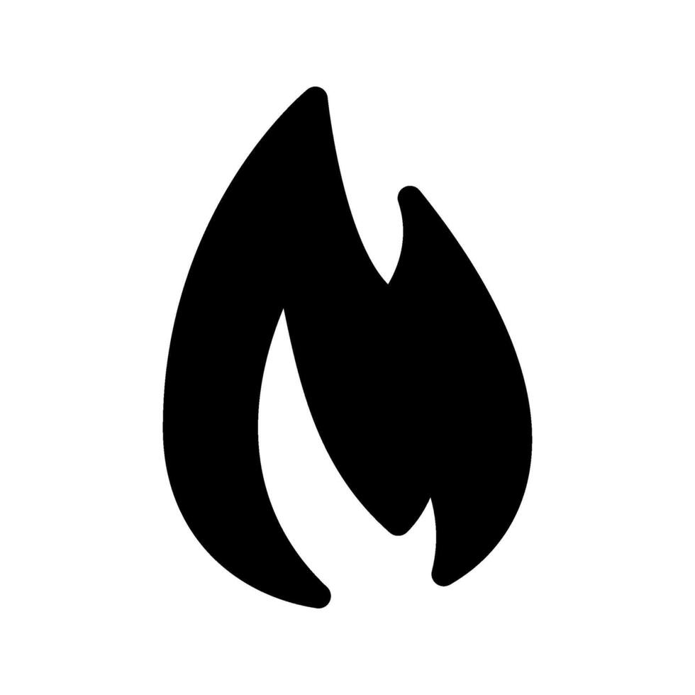 Fire Icon Symbol Design Illustration vector
