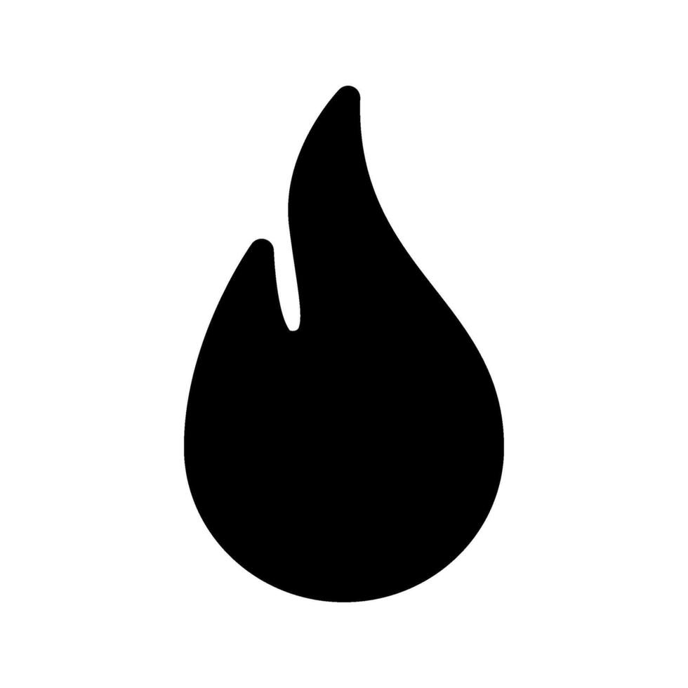 Fire Icon Symbol Design Illustration vector